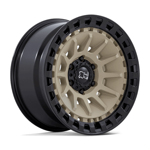 Black Rhino Hard Alloys BARRAGE 18x9 Desert Sand On Matte Black 6x135 0mm