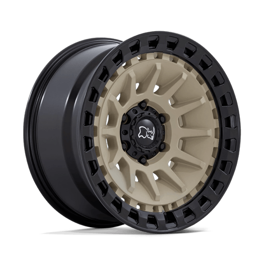Black Rhino Hard Alloys BARRAGE 18x9 Desert Sand On Matte Black 6x135 0mm
