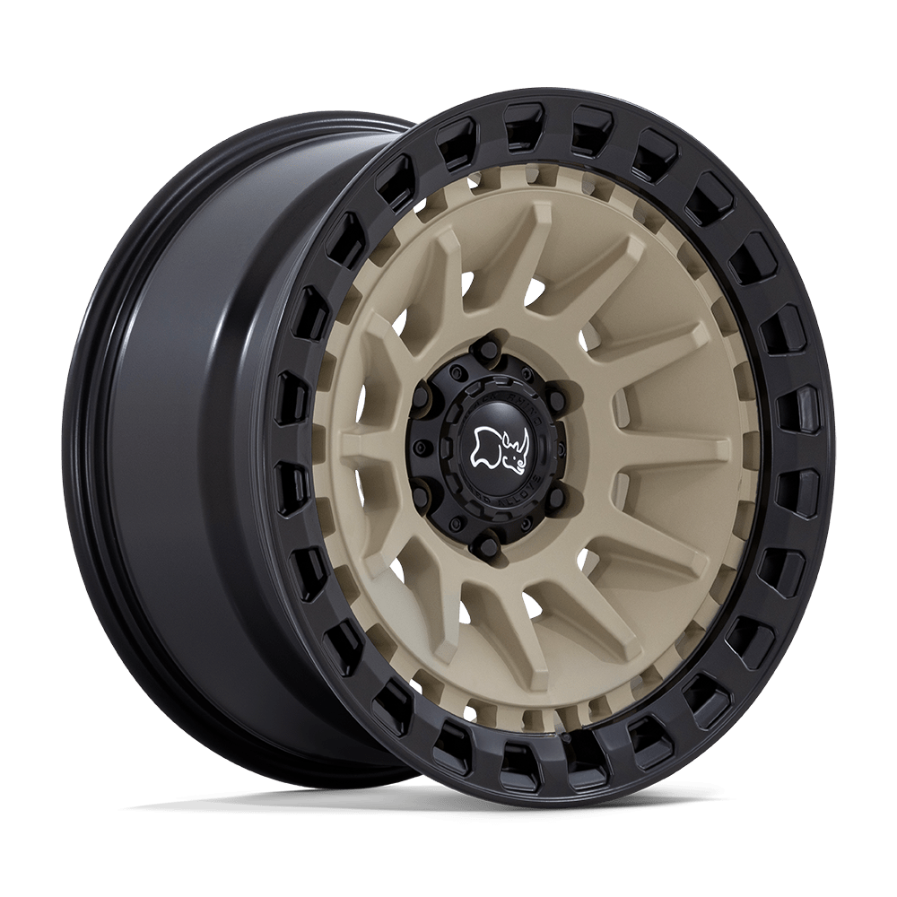 Black Rhino Hard Alloys BARRAGE 18x9 Desert Sand On Matte Black 6x135 0mm