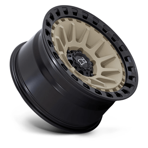 Black Rhino Hard Alloys BARRAGE 18x9 Desert Sand On Matte Black 6x135 0mm