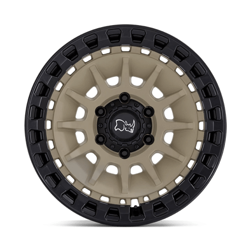 Black Rhino Hard Alloys BARRAGE 18x9 Desert Sand On Matte Black 6x135 0mm