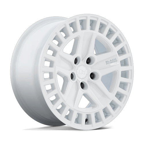 Black Rhino Hard Alloys ALSTON 18x8.5 Gloss White 5x114.3 25mm