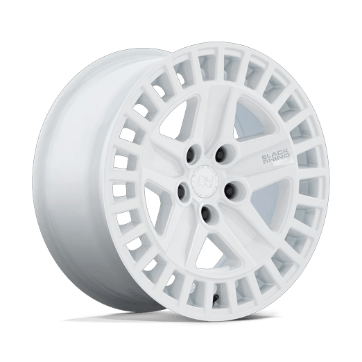 Black Rhino Hard Alloys ALSTON 18x8.5 Gloss White 5x114.3 25mm