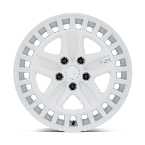 Black Rhino Hard Alloys ALSTON 18x8.5 Gloss White 5x114.3 25mm