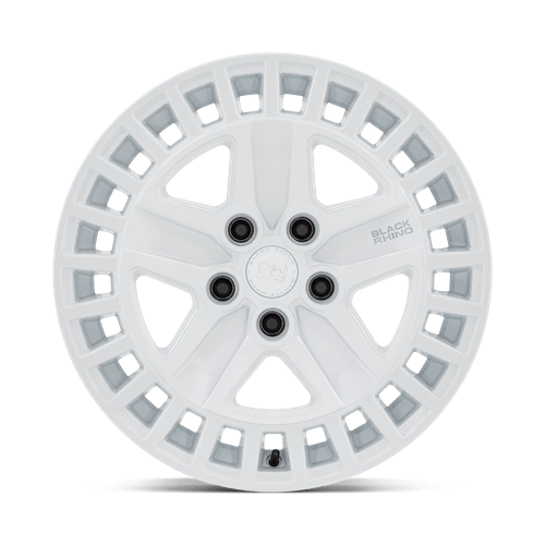 Black Rhino Hard Alloys ALSTON 18x8.5 Gloss White 5x114.3 25mm