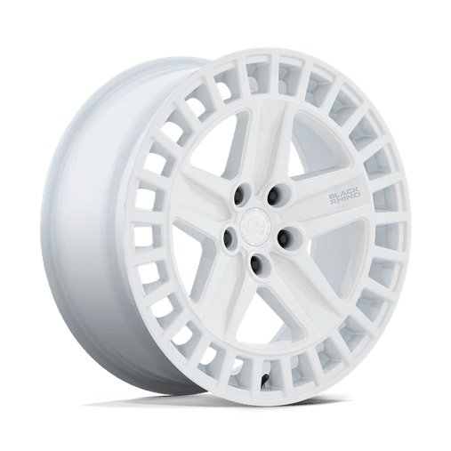 Black Rhino Hard Alloys ALSTON 20x8.5 Gloss White 5x114.3 25mm