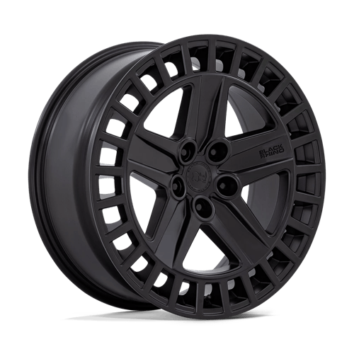 Black Rhino Hard Alloys ALSTON 20x8.5 Matte Black 5x114.3 25mm