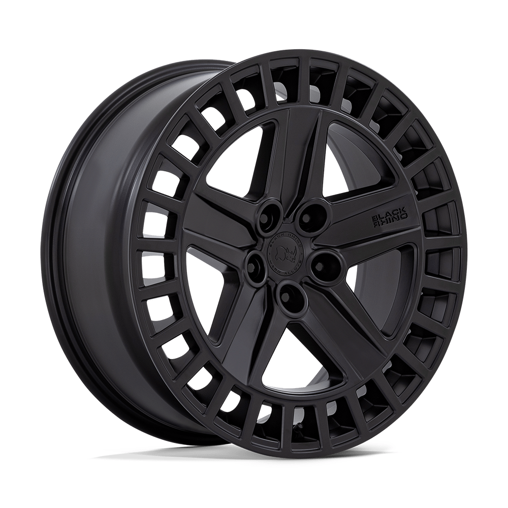 Black Rhino Hard Alloys ALSTON 20x8.5 Matte Black 5x114.3 25mm