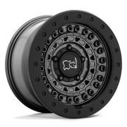 Black Rhino Hard Alloys BARRICADE 17x8.5 Gun Black W/ Black Rock Guard 6x135 10mm