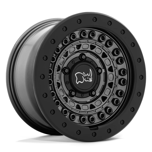 Black Rhino Hard Alloys BARRICADE 18x9 Gun Black W/ Black Rock Guard 6x135 10mm