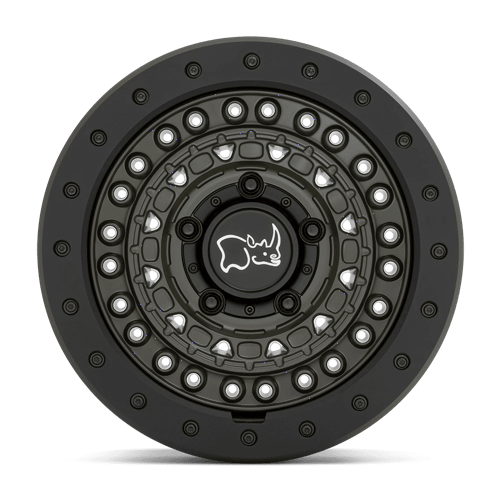 Black Rhino Hard Alloys BARRICADE 18x9 Olive Drab Green W/ Blk Rock 6x135 10mm