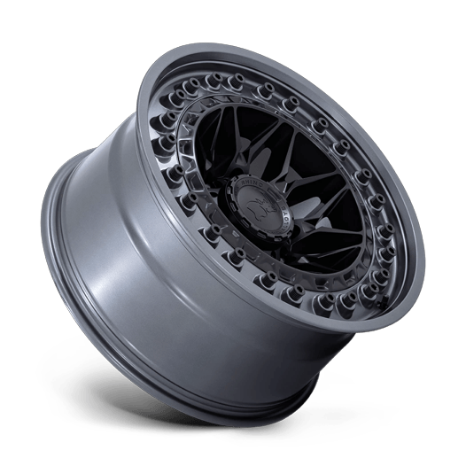 Black Rhino Hard Alloys ALPHA 17x9 Matte Black W/ Gunmetal Lip 6x135 0mm