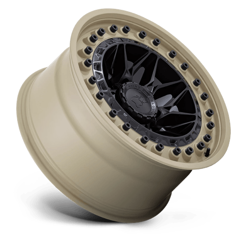 Black Rhino Hard Alloys ALPHA 17x9 Matte Black W/ Sand Lip 6x135 -12mm