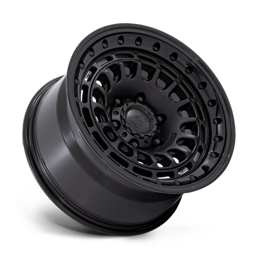 Black Rhino Hard Alloys BR014 SAHARA 17x9 Matte Black W/ Gloss Black Lip 6x135 0mm