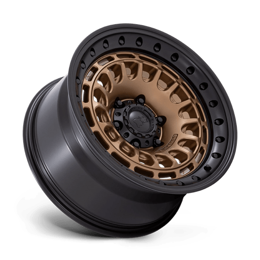 Black Rhino Hard Alloys BR014 SAHARA 17x9 Matte Bronze W Gloss Black Lip 6x135 0mm