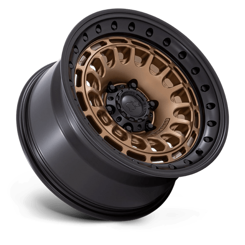 Black Rhino Hard Alloys BR014 SAHARA 17x9 Matte Bronze W Gloss Black Lip 6x135 -12mm