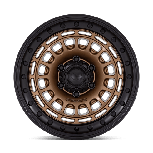 Black Rhino Hard Alloys BR014 SAHARA 17x9 Matte Bronze W Gloss Black Lip 6x135 0mm