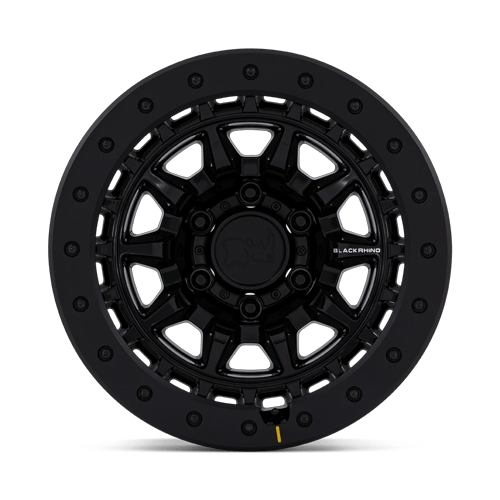 Black Rhino Hard Alloys BR016 TUSK 17x8.5 Gloss Black 6x135 -10mm