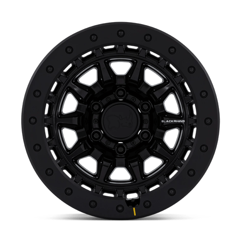 Black Rhino Hard Alloys BR016 TUSK 17x8.5 Gloss Black 6x135 -10mm