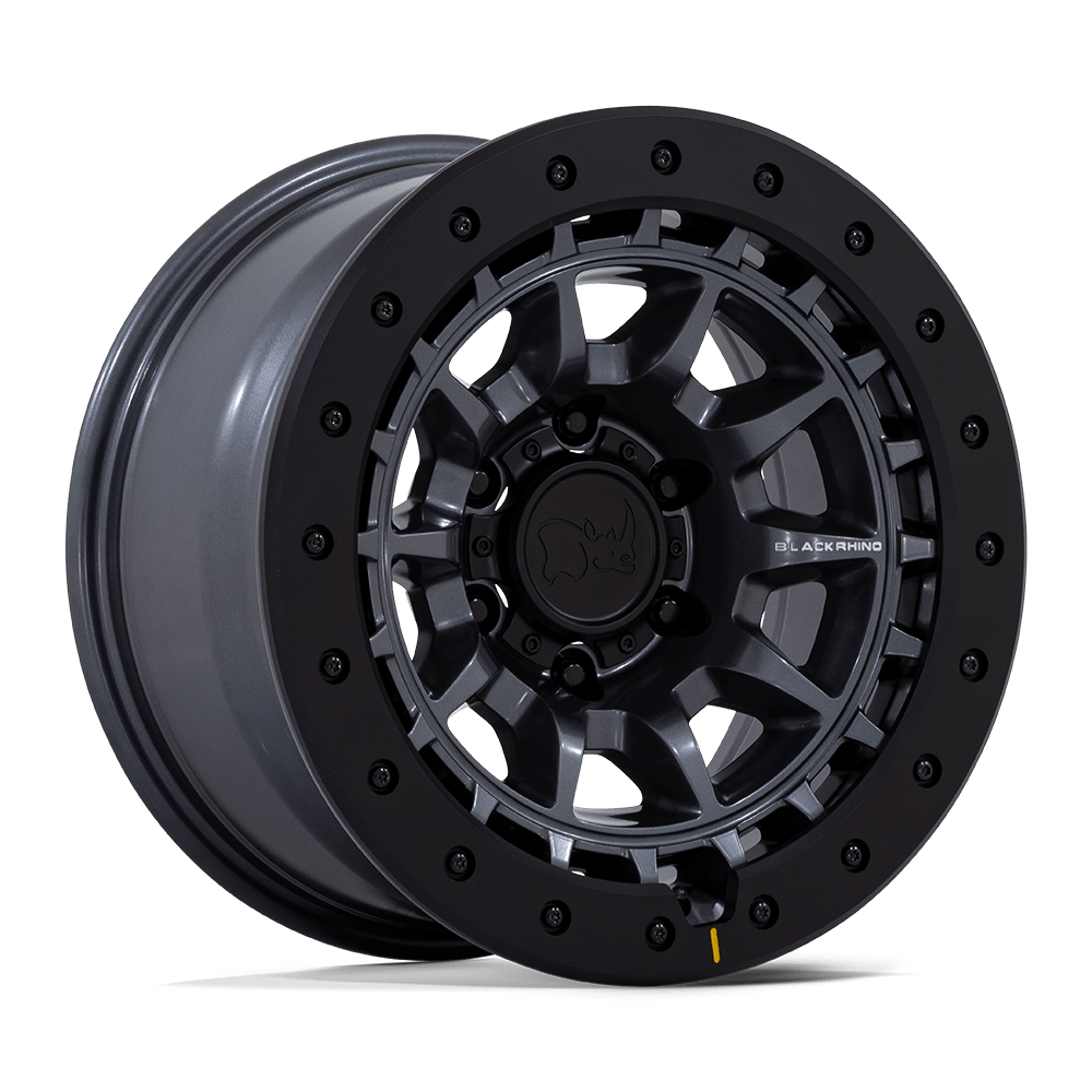 Black Rhino Hard Alloys BR016 TUSK 17x8.5 Matte Gunmetal 6x135 0mm