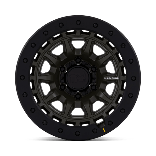 Black Rhino Hard Alloys BR016 TUSK 17x8.5 Olive Drab Green 6x135 0mm