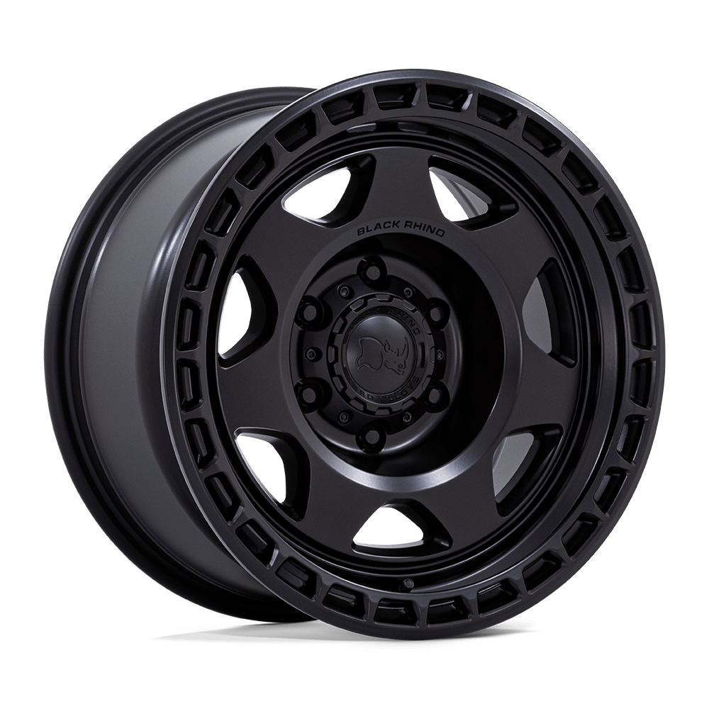 Black Rhino Hard Alloys BR018 VOYAGER 17x8.5 Matte Black 6x135 -10mm