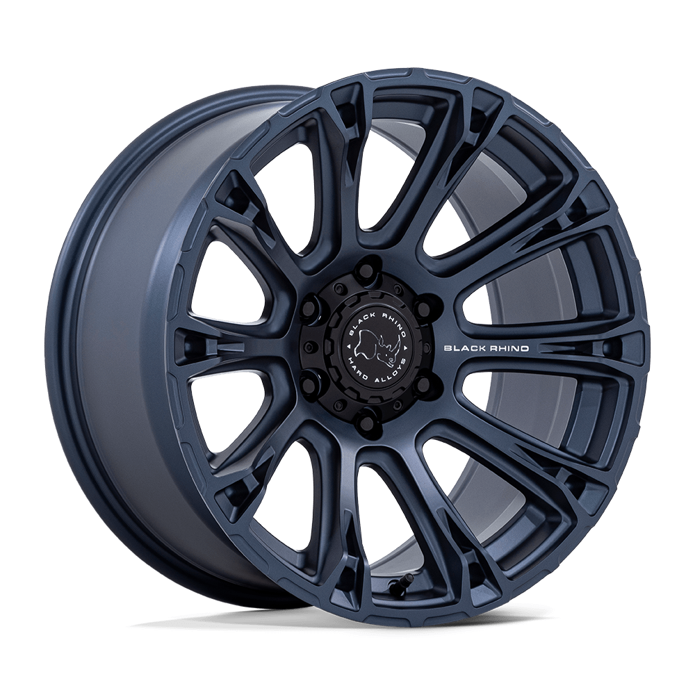 Black Rhino Hard Alloys BR020 DIAMONDBACK 17x9 Metallic Blue 6x135 12mm