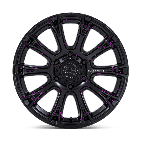 Black Rhino Hard Alloys BR020 DIAMONDBACK 17x8.5 Matte Black 5x114.3 25mm