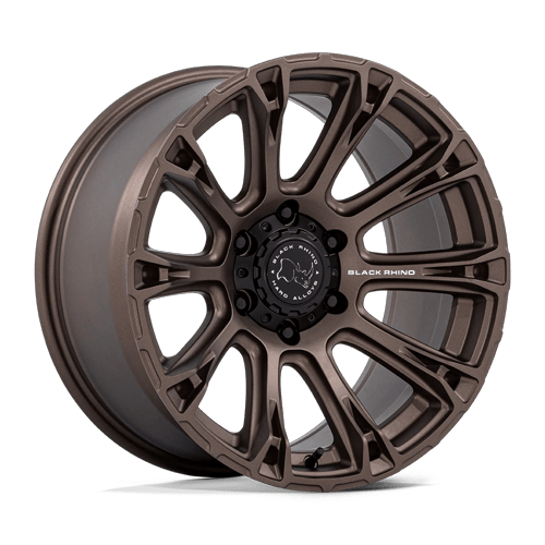 Black Rhino Hard Alloys BR020 DIAMONDBACK 18x9 Burnt Bronze 6x135 12mm