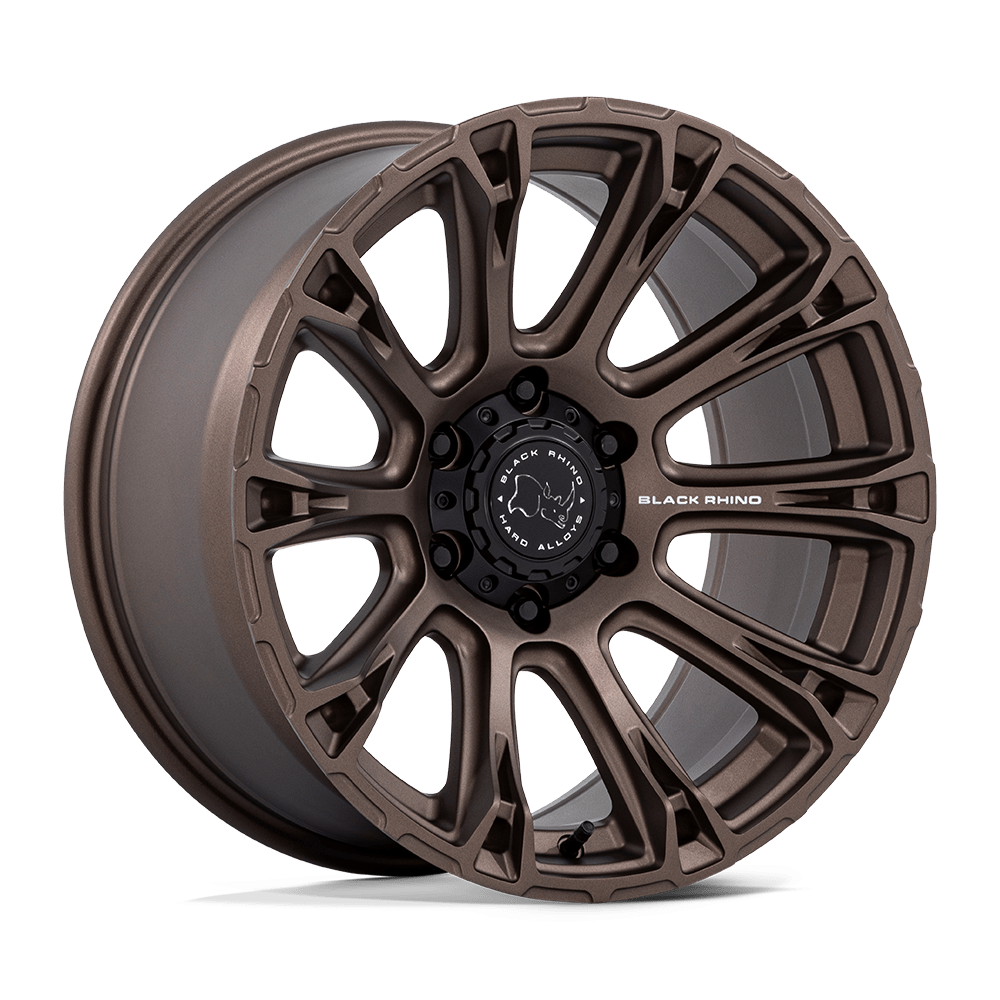 Black Rhino Hard Alloys BR020 DIAMONDBACK 18x9 Burnt Bronze 6x135 12mm