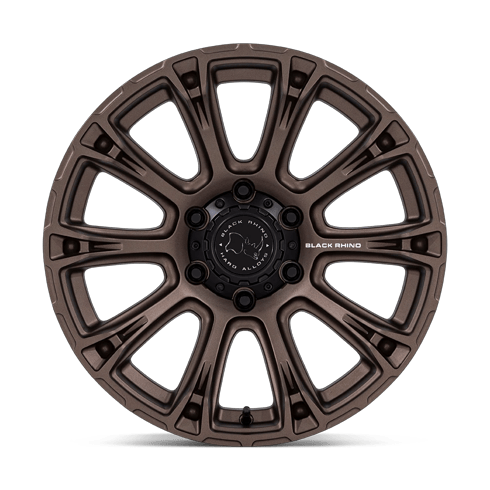 Black Rhino Hard Alloys BR020 DIAMONDBACK 18x9 Burnt Bronze 6x135 -12mm