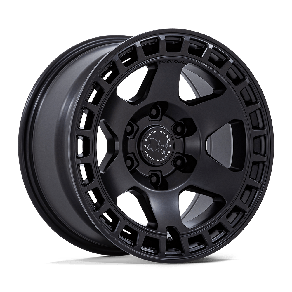 Black Rhino Hard Alloys BR022 BAHARI 17x9 Matte Black 6x135 40mm