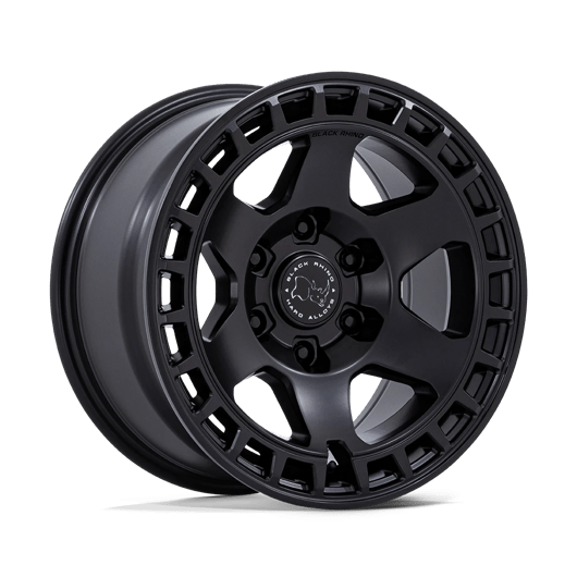 Black Rhino Hard Alloys BR022 BAHARI 17x8.5 Matte Black 6x135 -10mm