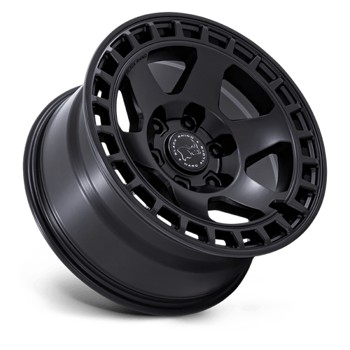 Black Rhino Hard Alloys BR022 BAHARI 17x8.5 Matte Black 5x114.3 25mm