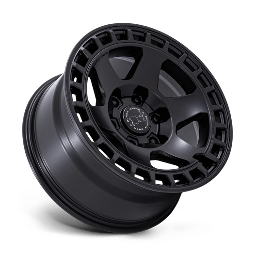 Black Rhino Hard Alloys BR022 BAHARI 17x8.5 Matte Black 5x114.3 25mm
