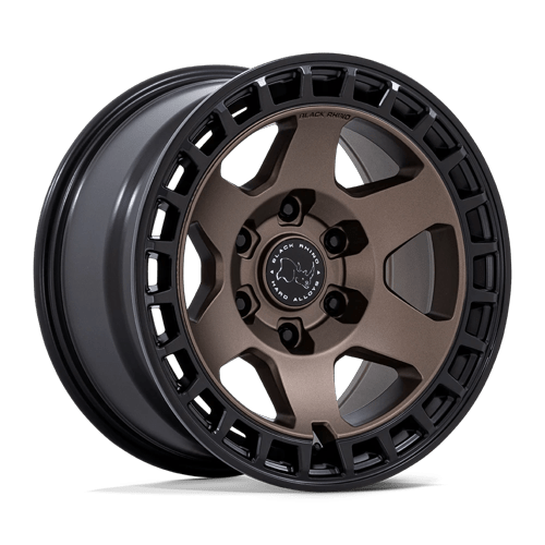 Black Rhino Hard Alloys BR022 BAHARI 17x8.5 Burnt Bronze W/ Matte Blk-Lp 5x114.3 25mm