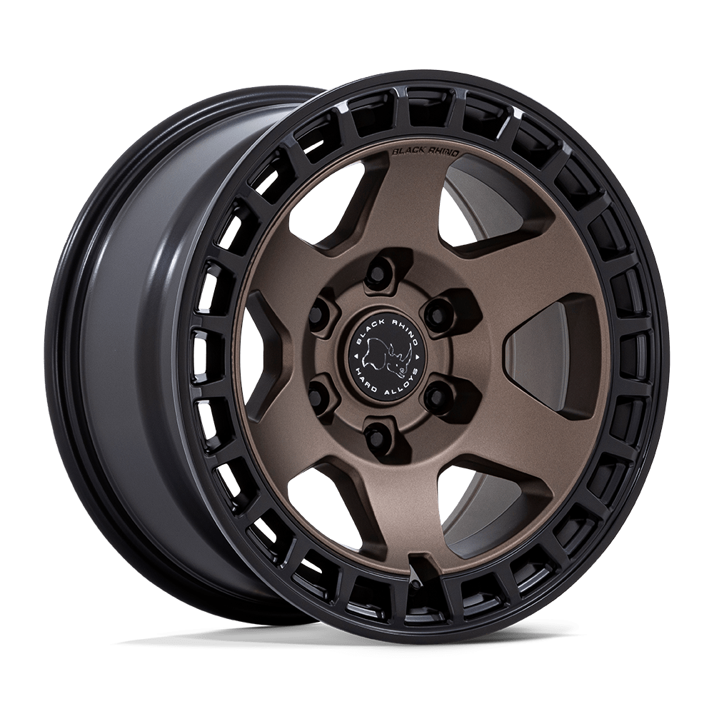 Black Rhino Hard Alloys BR022 BAHARI 17x9 Burnt Bronze W/ Matte Blk-Lp 6x135 40mm