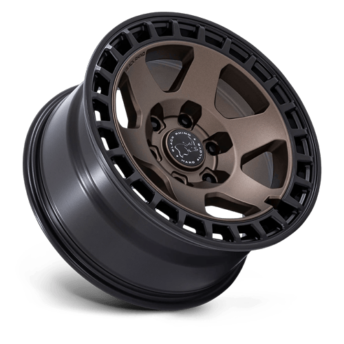 Black Rhino Hard Alloys BR022 BAHARI 17x8.5 Burnt Bronze W/ Matte Blk-Lp 5x114.3 25mm