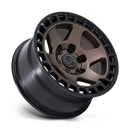 Black Rhino Hard Alloys BR022 BAHARI 17x8.5 Burnt Bronze W/ Matte Blk-Lp 5x114.3 25mm