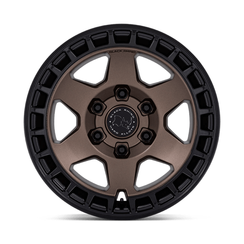 Black Rhino Hard Alloys BR022 BAHARI 17x8.5 Burnt Bronze W/ Matte Blk-Lp 6x135 0mm