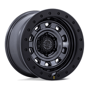 Black Rhino Hard Alloys BR023 XPLORER 17x9 Matte Gunmetal W/ Matte Blk-Lp 6x135 1mm