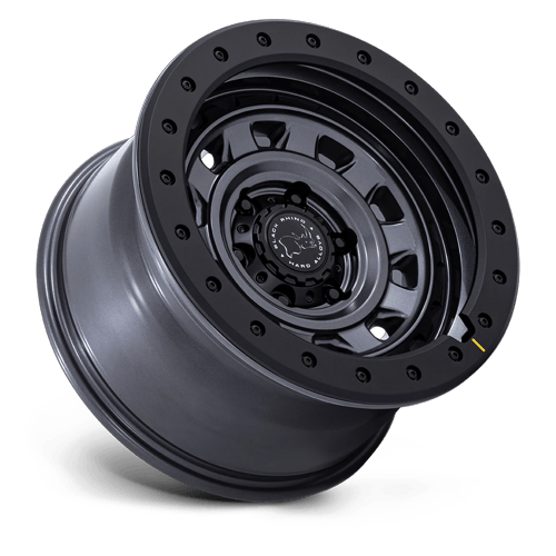Black Rhino Hard Alloys BR023 XPLORER 17x9 Matte Gunmetal W/ Matte Blk-Lp 6x135 1mm