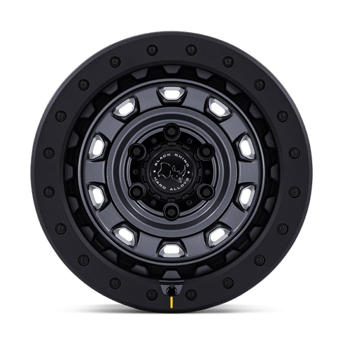 Black Rhino Hard Alloys BR023 XPLORER 17x9 Matte Gunmetal W/ Matte Blk-Lp 6x135 12mm