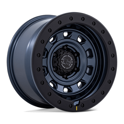 Black Rhino Hard Alloys BR023 XPLORER 17x9 Metallic Blue W/ Matte Black L 6x135 12mm