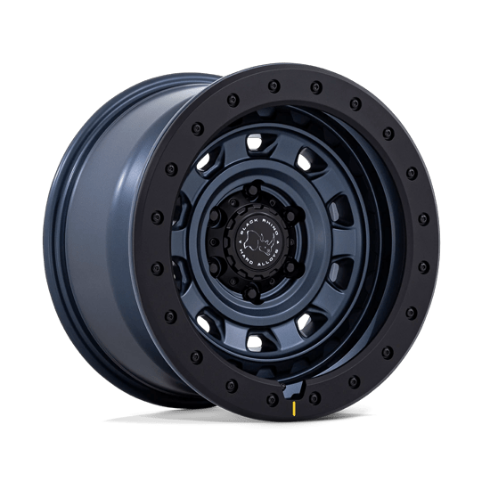 Black Rhino Hard Alloys BR023 XPLORER 17x9 Metallic Blue W/ Matte Black L 6x135 12mm