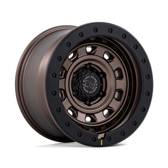 Black Rhino Hard Alloys BR023 XPLORER 17x9 Burnt Bronze W/ Matte Blk-Lp 6x135 1mm