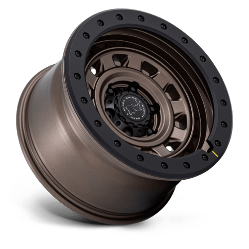 Black Rhino Hard Alloys BR023 XPLORER 17x9 Burnt Bronze W/ Matte Blk-Lp 6x135 1mm