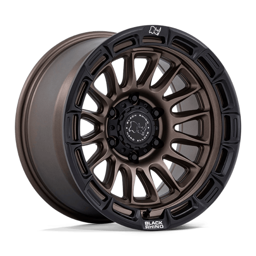 Black Rhino Hard Alloys BR025 RIVAL 17x8.5 Burnt Bronze W/ Matte Blk-Lp 6x135 25mm