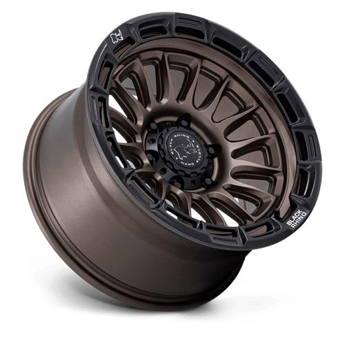 Black Rhino Hard Alloys BR025 RIVAL 17x8.5 Burnt Bronze W/ Matte Blk-Lp 6x135 25mm