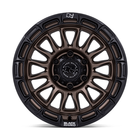 Black Rhino Hard Alloys BR025 RIVAL 17x9 Burnt Bronze W/ Matte Blk-Lp 6x135 1mm
